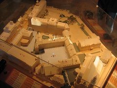 Maquette du site du Séminaire au Musée de l'Amérique française Maquette du site du Séminaire au Musée de l'Amérique française